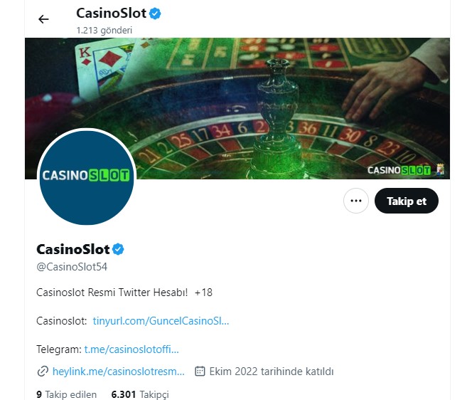 Casinoslot Twitter